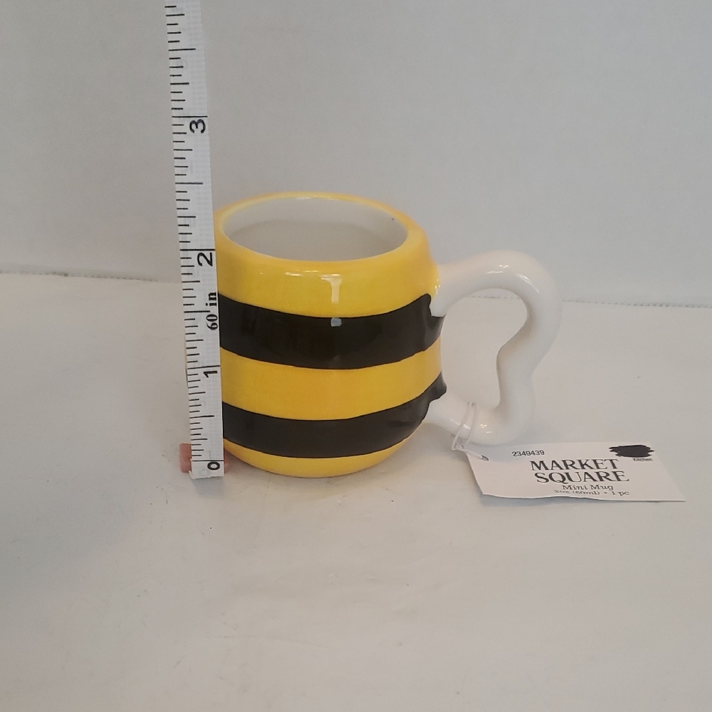 Market Square Striped Mini Mug